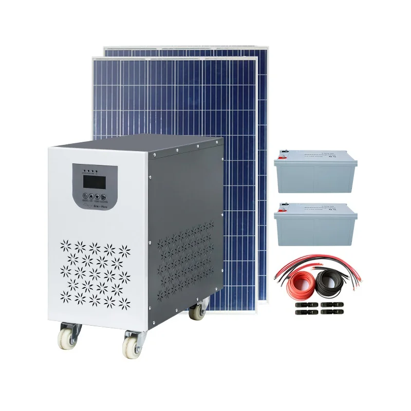  500W/1 0 W/1 5 WSolar Power System (батарея/inverten/контроллер внутри машины)