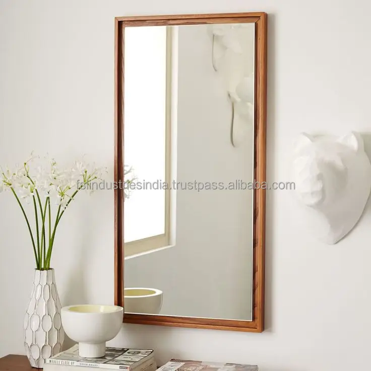 
Round Luxury Slim Design Wall Mirror Home Decor Wall Design Decorative Mirror Plated Gold Finishing Design 