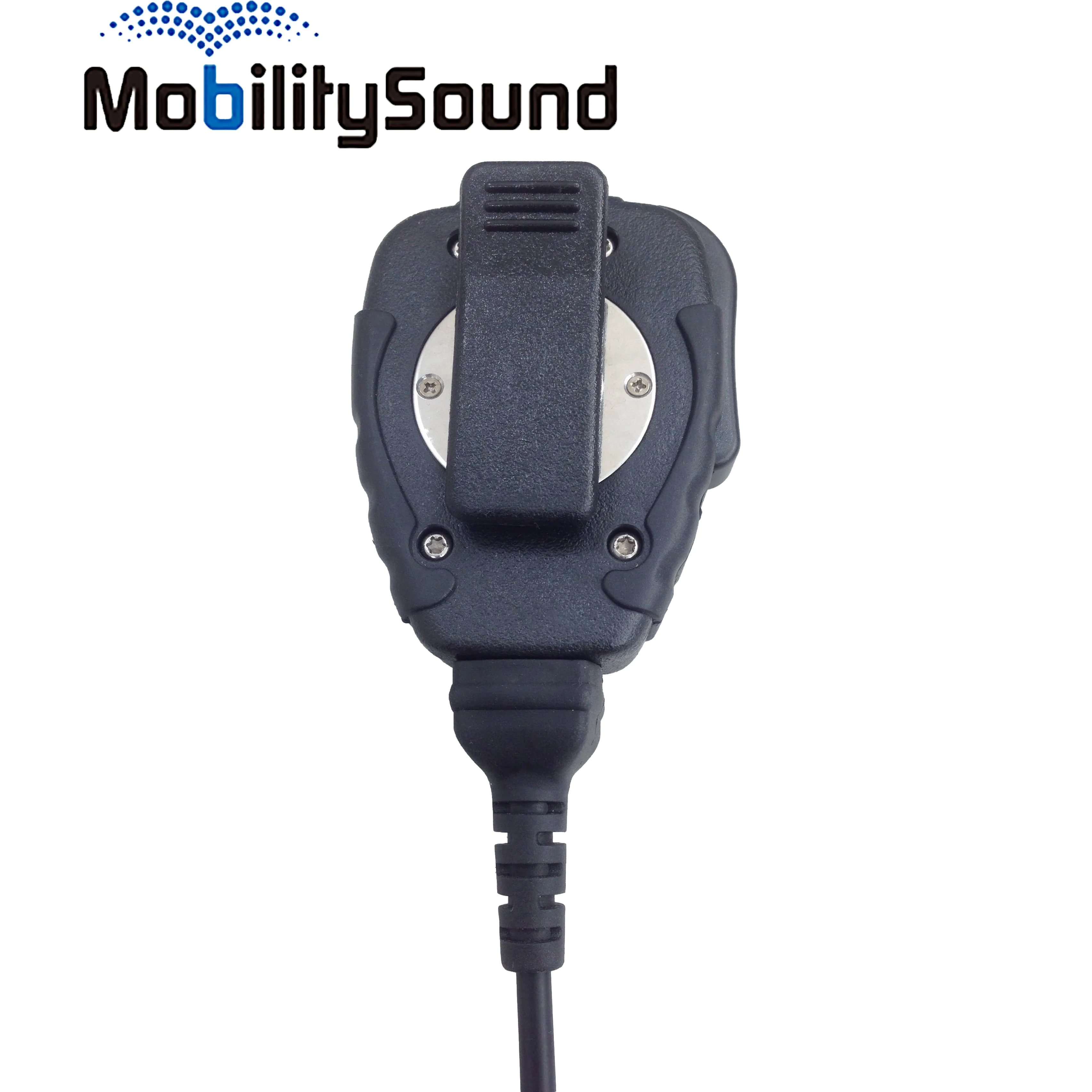 MP21M5 Rain Resistant Remote Heavy Duty PTT Speaker Microphone with Replaceable Cable for Motorola EX500, GL2000, GP328PLUS