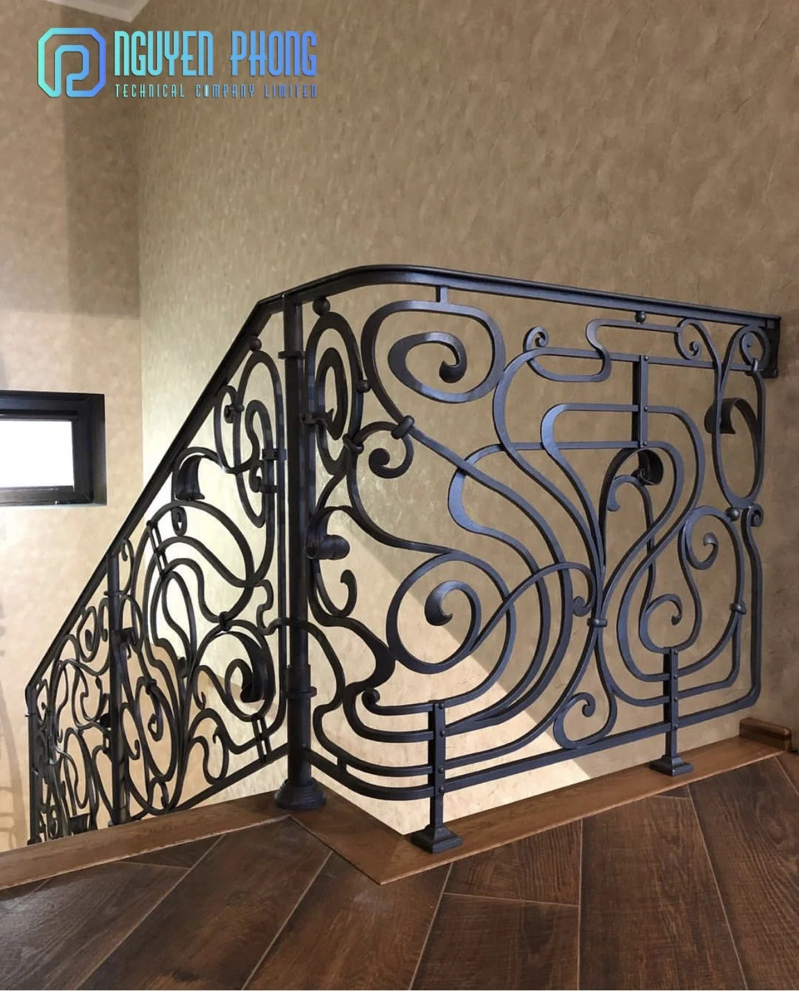 Beautiful Metal Staircase Railing  For Housing, Decking, Bridge Railings