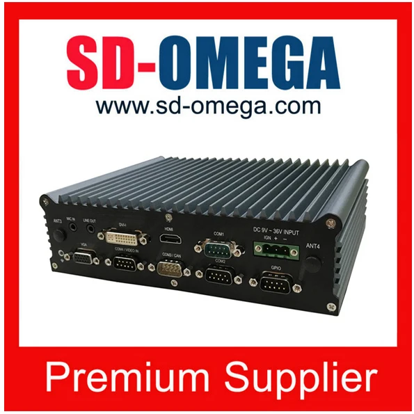 SD3150 Intel Haswell Celeron 2980U/i3-4010U процессор с 2 x PoE/1 x GbE с vPro/4 x COM автомобиля ПК