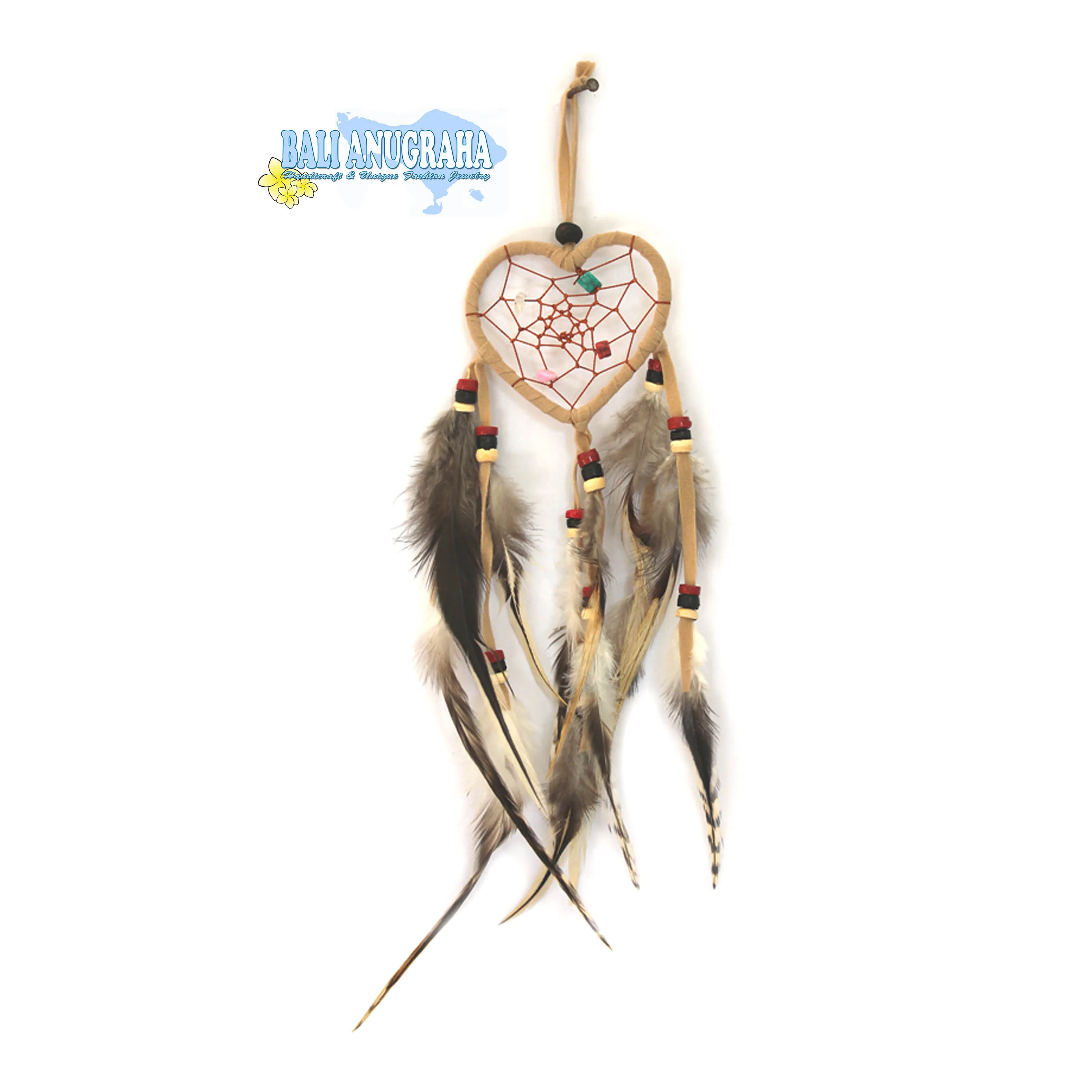 Bali Unique Heart Dream Catcher