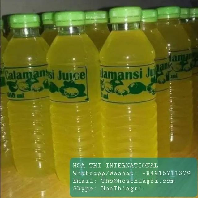 Puree Type IQF Processing Type Frozen Calamansi Juice Export Standard Best Price Origin From Vietnam