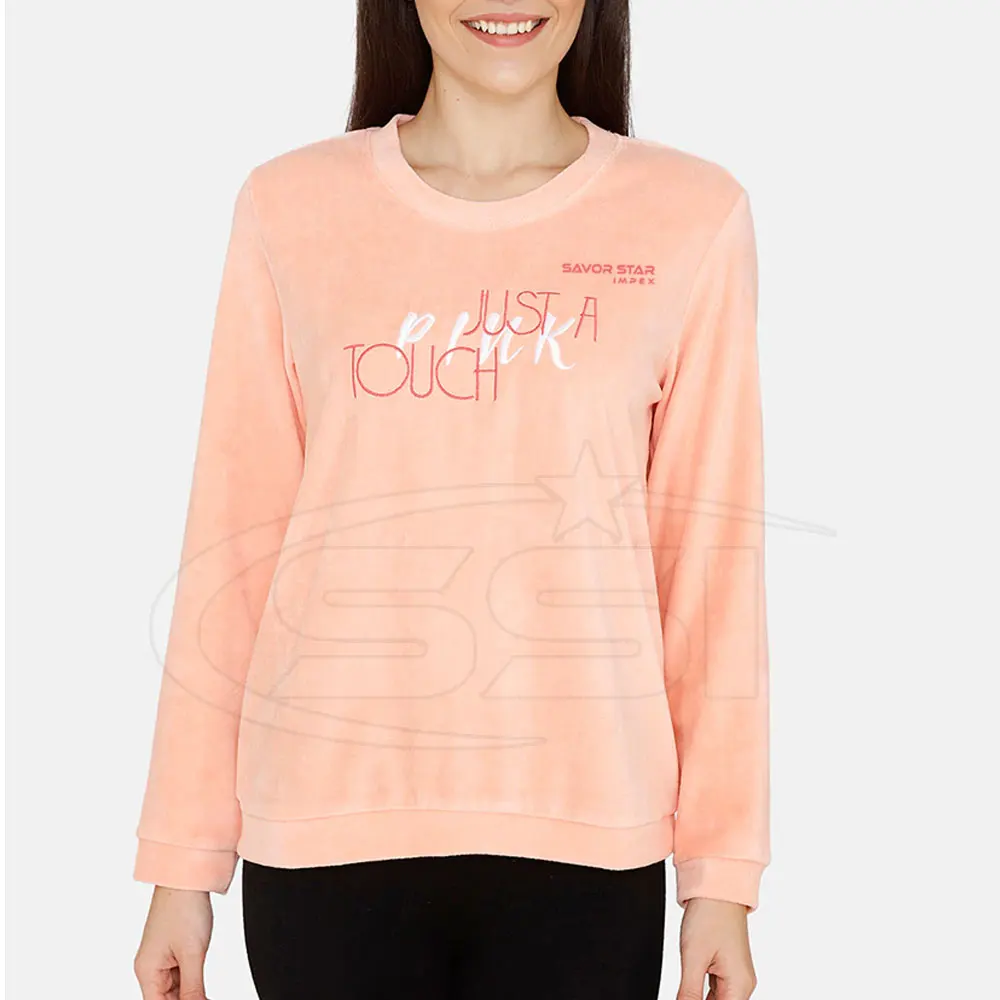 High Quality Custom Logo Cotton Long Sleeve Zip up White Crop Top Women Hoodie for Gym Clothing Casual Plain Shoulder