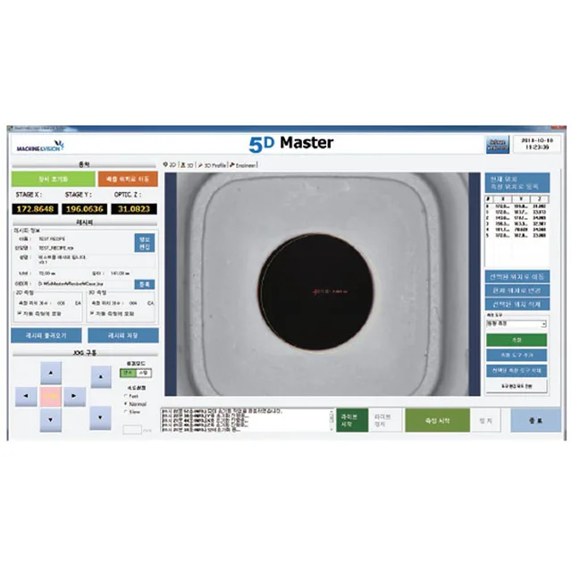 5D Master enable 2D magnification observation