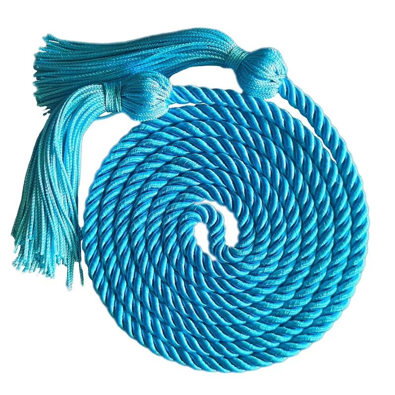 Wholesale Custom Rope Braided Accessories Cord Draw Cords for Hoodie Cotton Silicone Twisted strap Polyester