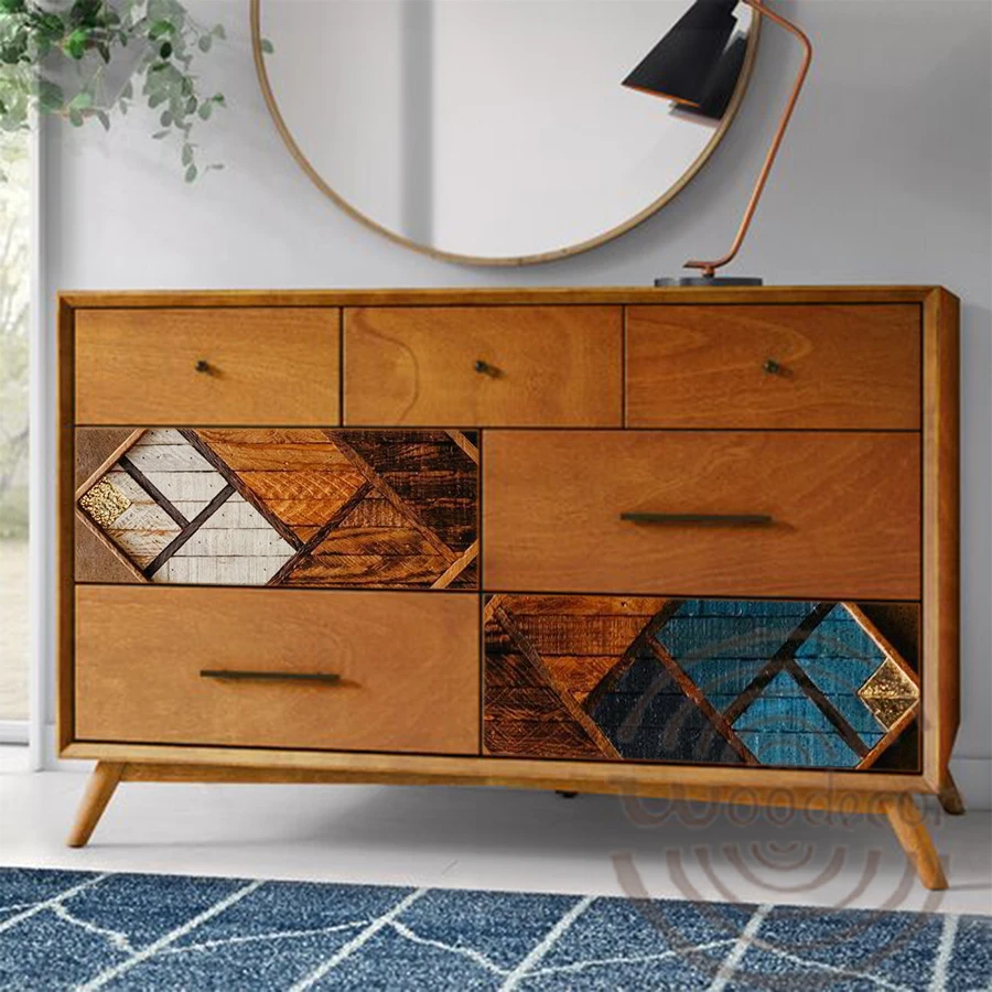 
New Style Furniture Midcentury Minimalist Modern Wood Drawer For Apartment From Vietnam 