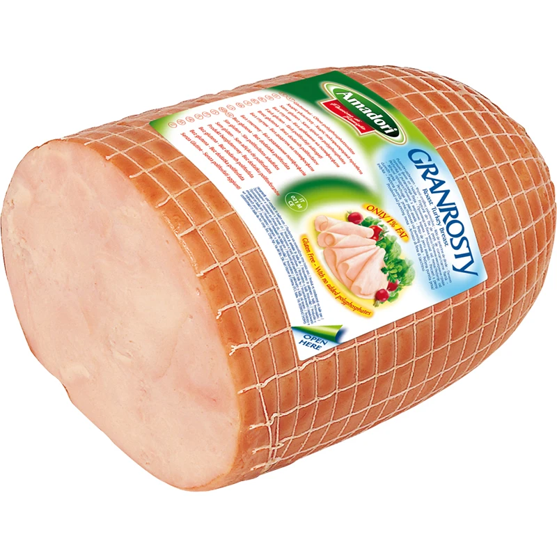 Best Quality, Made in italy// GranRosty roasted turkey breast 3kg (2pcs X box)//Finest Rank, Ready to ship