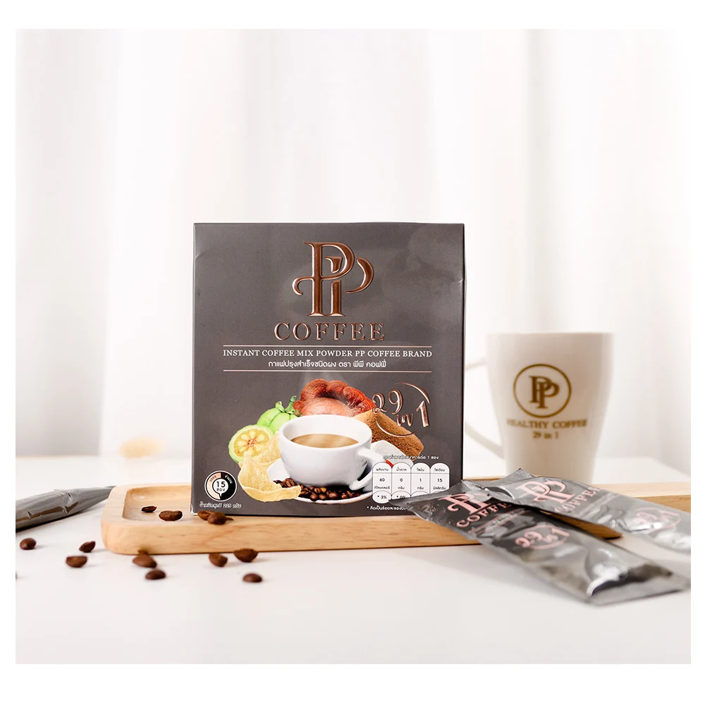 Instant Coffee 29 in 1 Organic Healthy Daily Drinking with Low Calories Premium Quality from Thailand for 100% Export