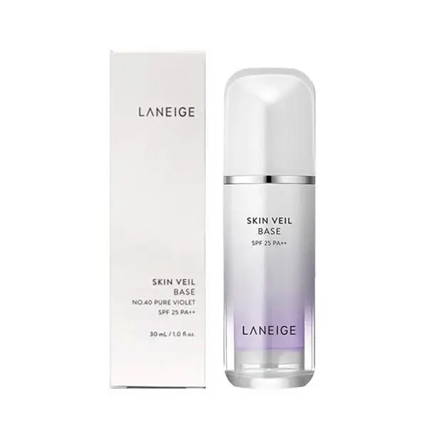skin care products primer LANEIGE Skin Veil Base face primer makeup color corrector