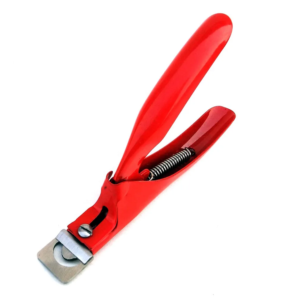 Профессиональные акриловые УФ-гель Ложные маникюрные ножницы резак Красный Цвет маникюра для Неил арта украшения для кончиков Ногтей Резак MGI-BUT-0319