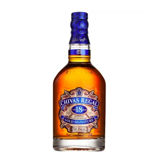 Fancy 40% Alcohol Elegant Floral Notes Malts and Grains Glass Whiskey Liquor Bottle Supplier