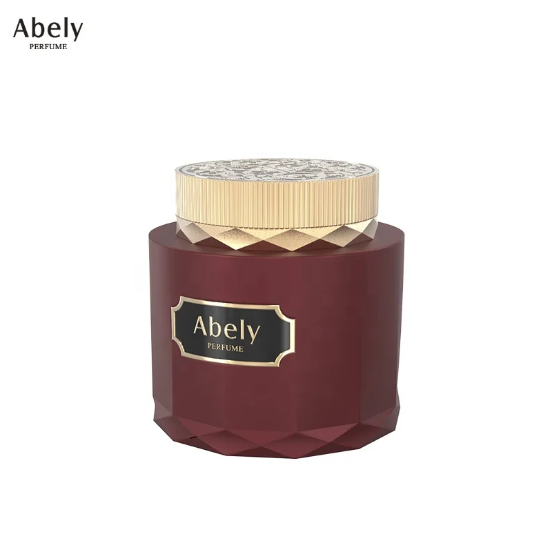 Wholesale Various Color Logo Printed Beauty Cosmetic Cream Container Electroplated Burhoor Glass Jar