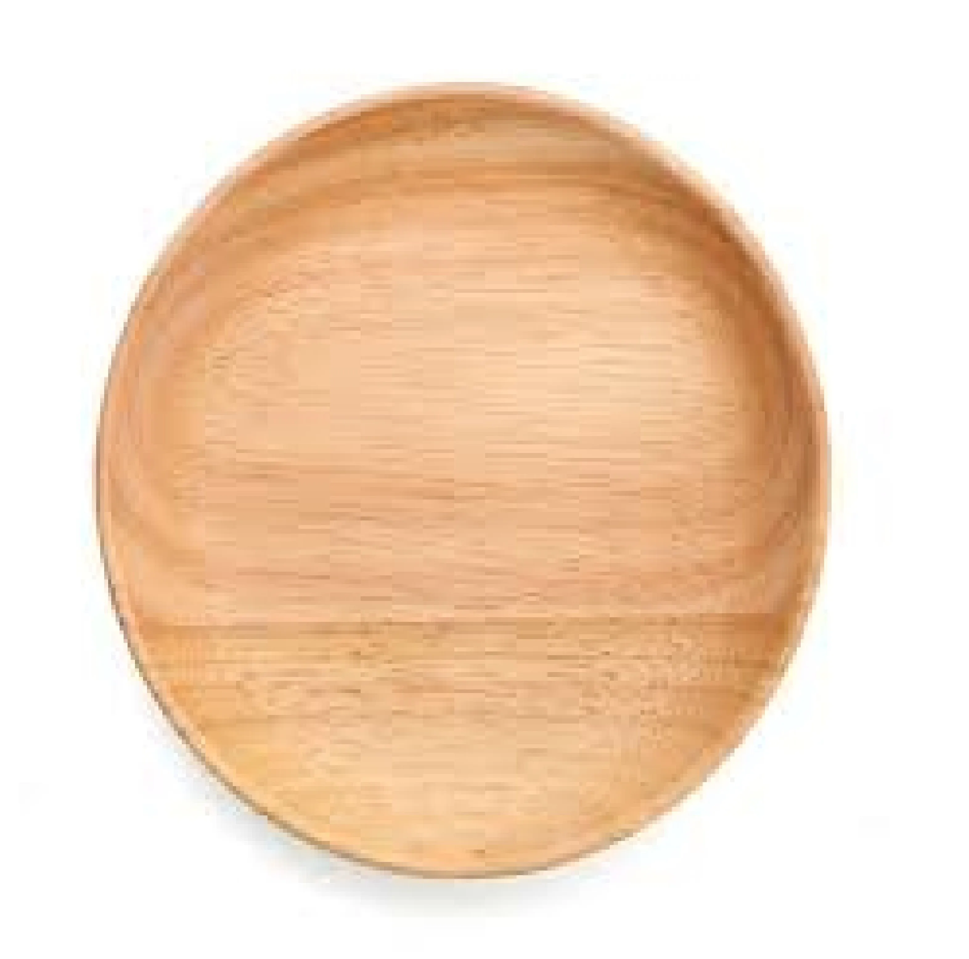 Wholesale Better Quality Wooden Serving Plates Restaurant Natural Wood Serving Plates Made India