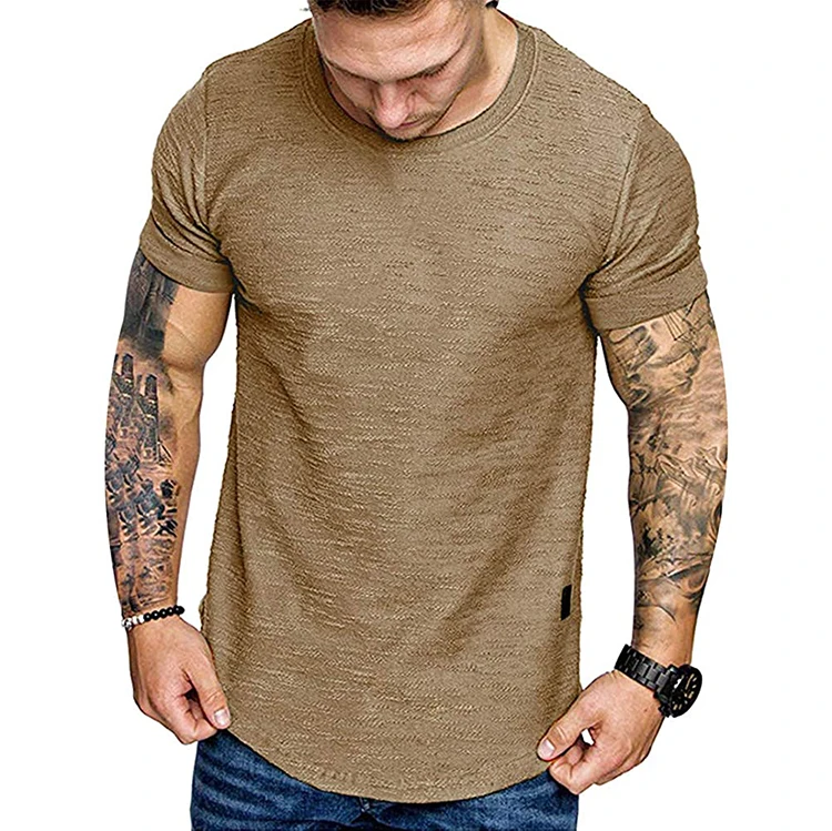 Customized Comfortable Gym Fitness Shirt Top manufacturer Direct factory price Fitness Shirt Quick dry Fashionable Gym T-Shirt