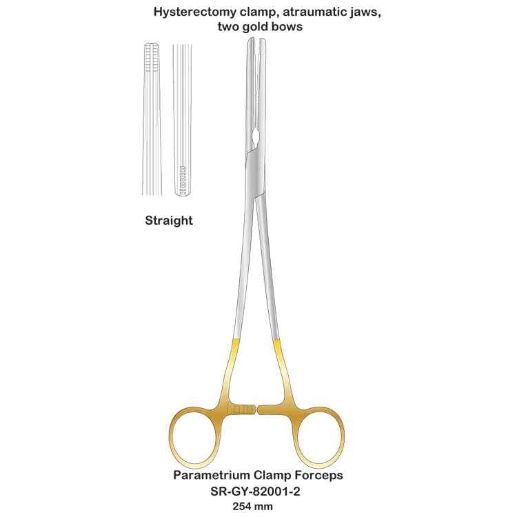 Parametrium зажим щипцы струменти chirurgici для гинеколога