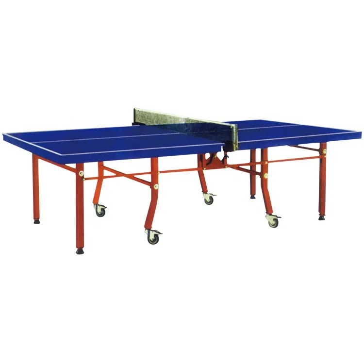 25mm Standard Size Movable Waterproof Big Rainbow Indoor Ping Pong Table Tennis Tables for Entertainment