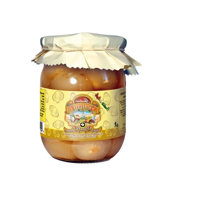 High Quality Pickled Onions Borettane Types In Sweet Vinegar Made In Italy