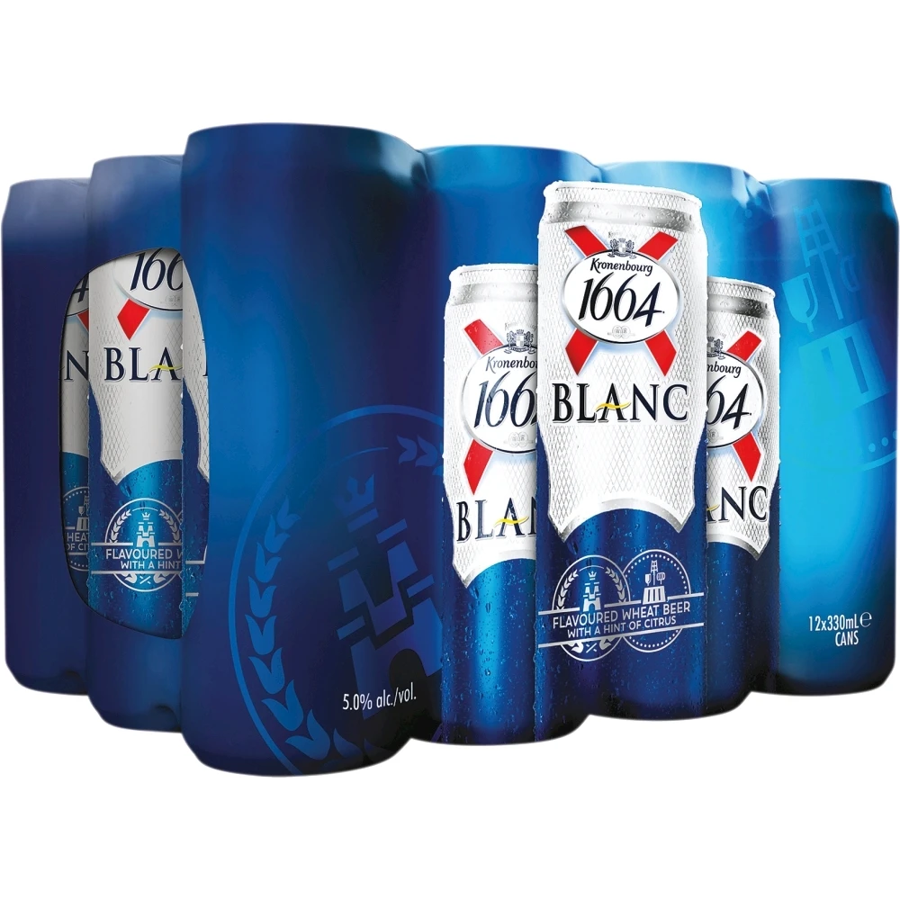 
Kronenbourg 1664 Beer Blanc Can Beer 