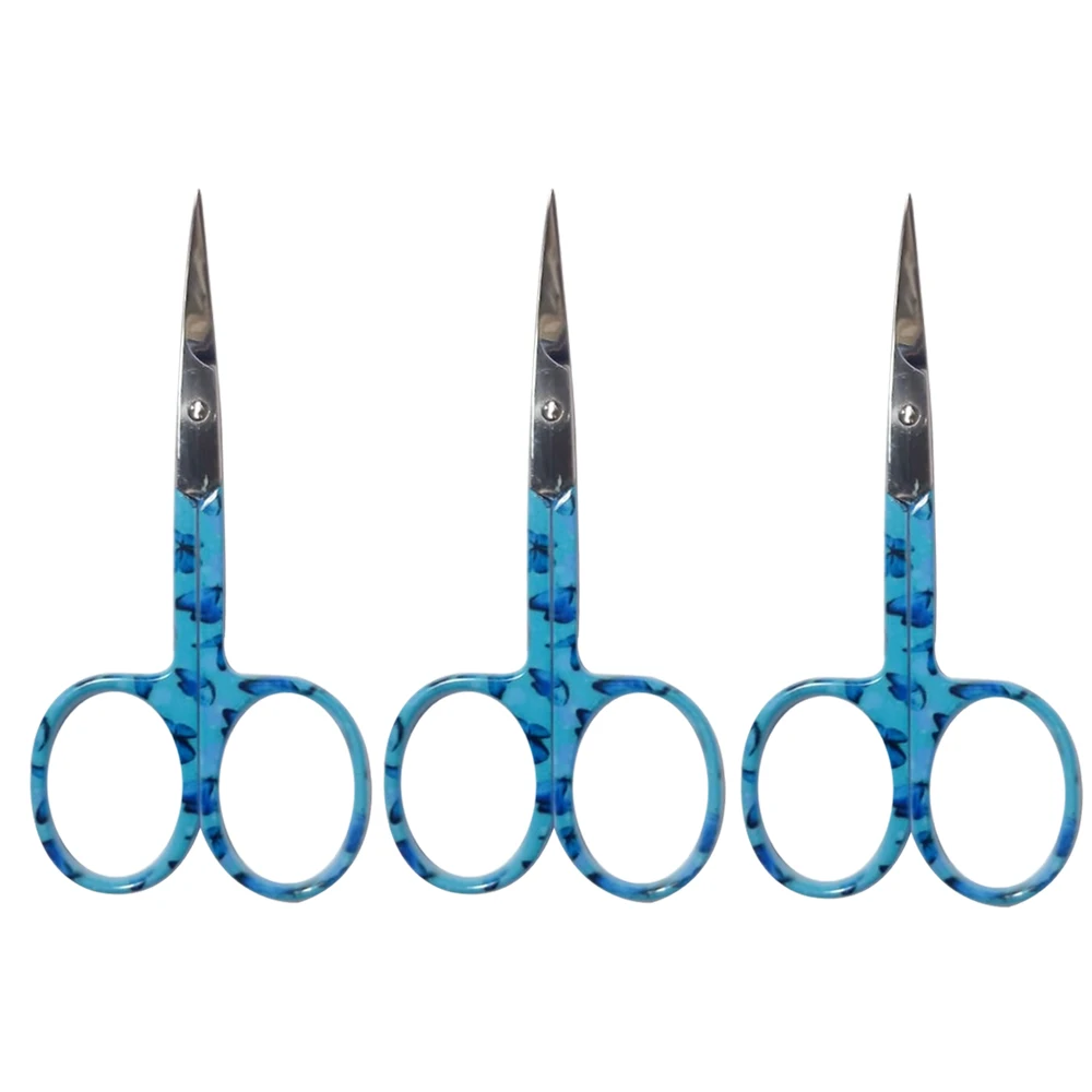 Инструменты для макияжа из розового золота маленькие ножницы нержавеющей стали резки накладных ресниц волос кутикулы обрезки бровей сумка