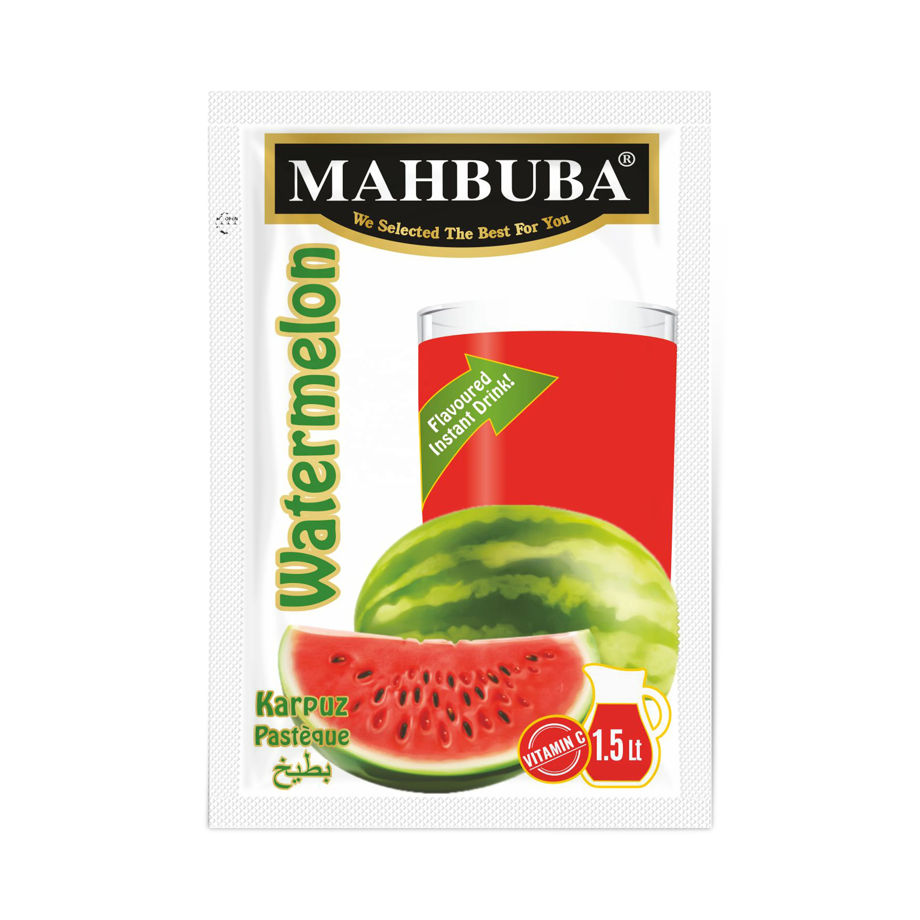 Порошок для мгновенных напитков арбуз 9 г 1 5