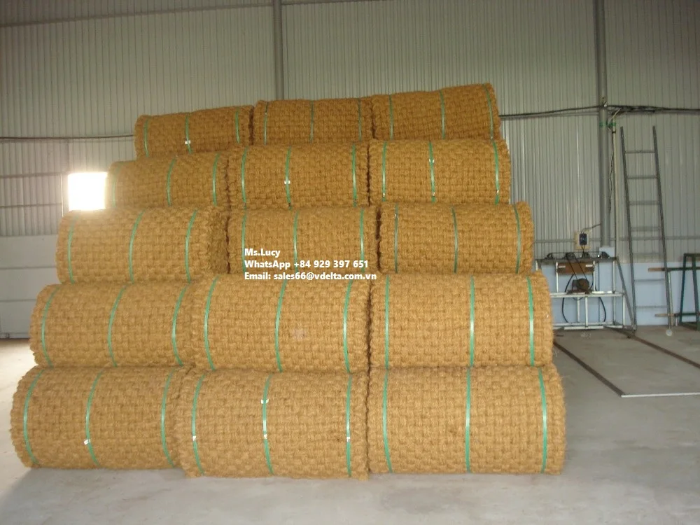 100% Coir Mats/ the Best Price Coconut Coir Mat Roll for Export  Ms. Lily +84 906927736