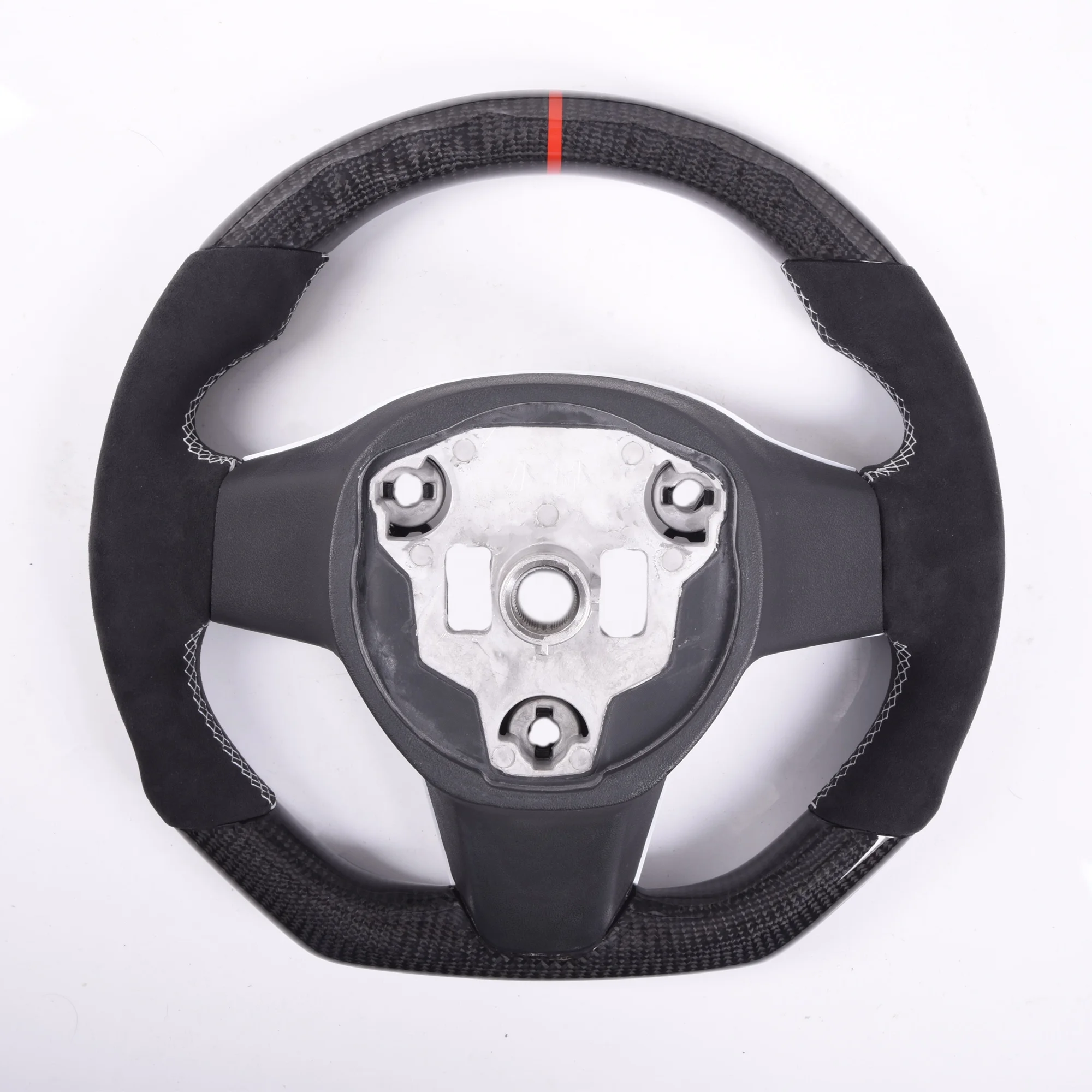 Ever-Carbon Racing(ECR) 2021 хит продаж руль углеродный с Alcantar для tesla модель