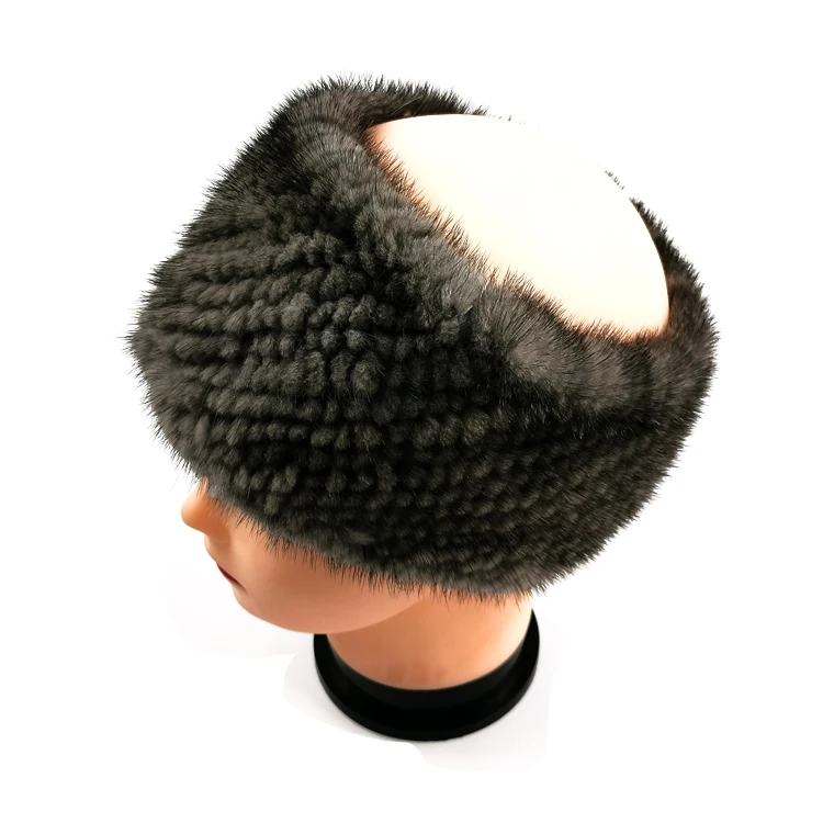 Winter New Style Fashion Knit Mink Fur Scarf Women