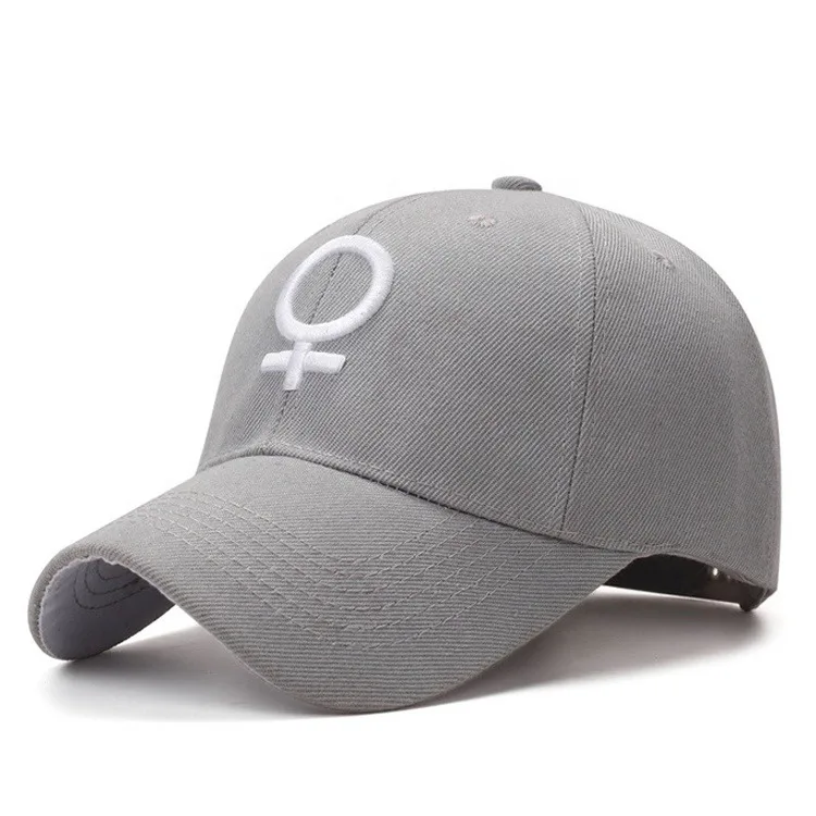 
Eco Friendly Cotton Cheap 6 Panel Baseball Promotional Caps & Hats In Gray Color With Custom Embroidery 