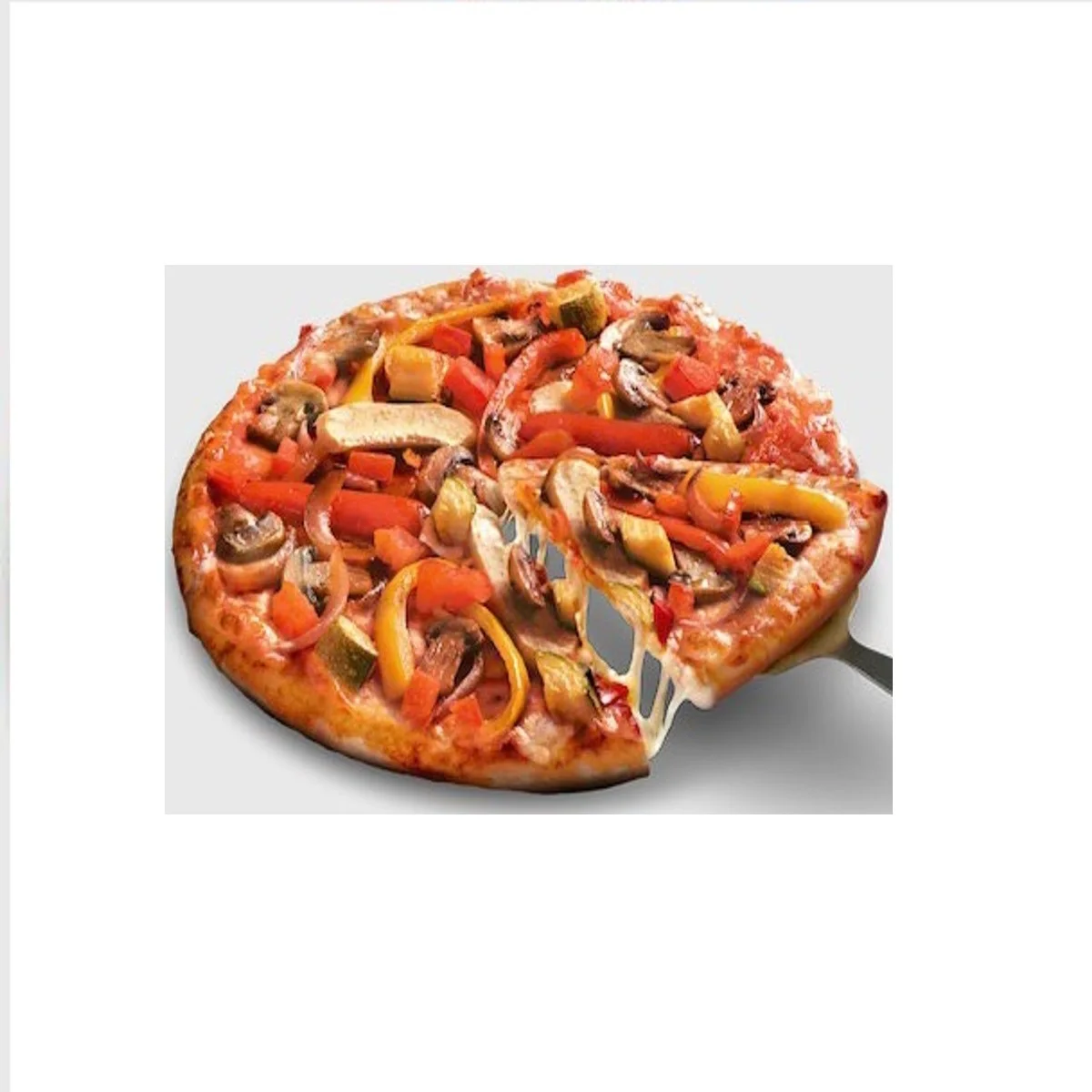 Vegetable Pizza Instant Frozen Baked Pizza Vacuum Bag Frozen Pizza For Restaurants And Shops