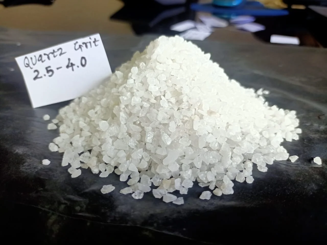 Quartz Grains/Quartz Grits from India