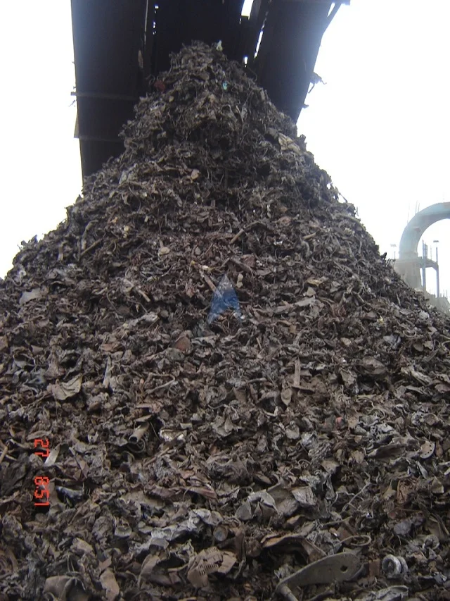 INCINERATED SHREDDED SCRAP E46