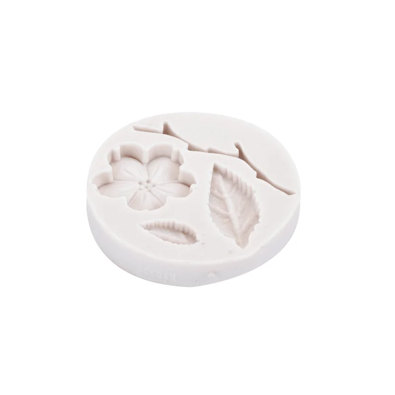 
Custom Flower leaf branch silicone mold Jewelry, Polymer Clay, Crafting Resin Projects Chocolate Baking Badge Pin Hairpin Epoxy 