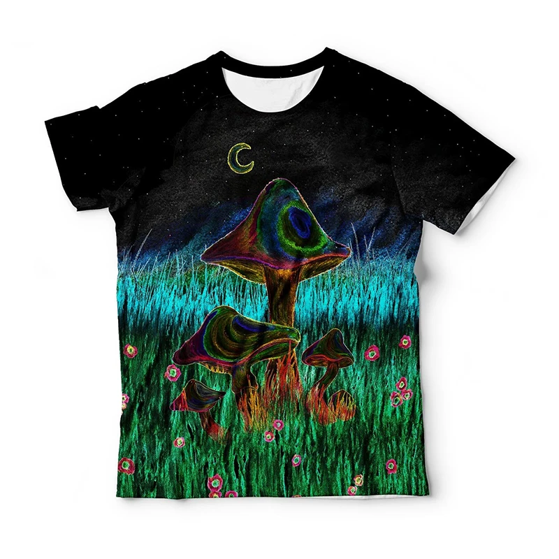 Wholesale Custom Made Custom Floral  Printed Men Casual T-Shirts Men Plaid Patchwork Style Gym Sports T-Shirts