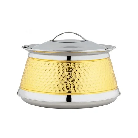 Набор из 3 лучших дизайнов, Индивидуальный размер, твердая латунь, подача пищи, горячий горшок для отеля и ресторана