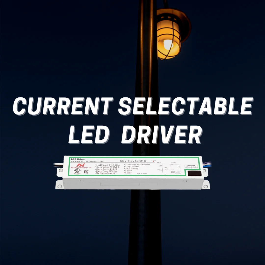 Ready to Ship 60/45/30W LED Driver 1-10V Dimming