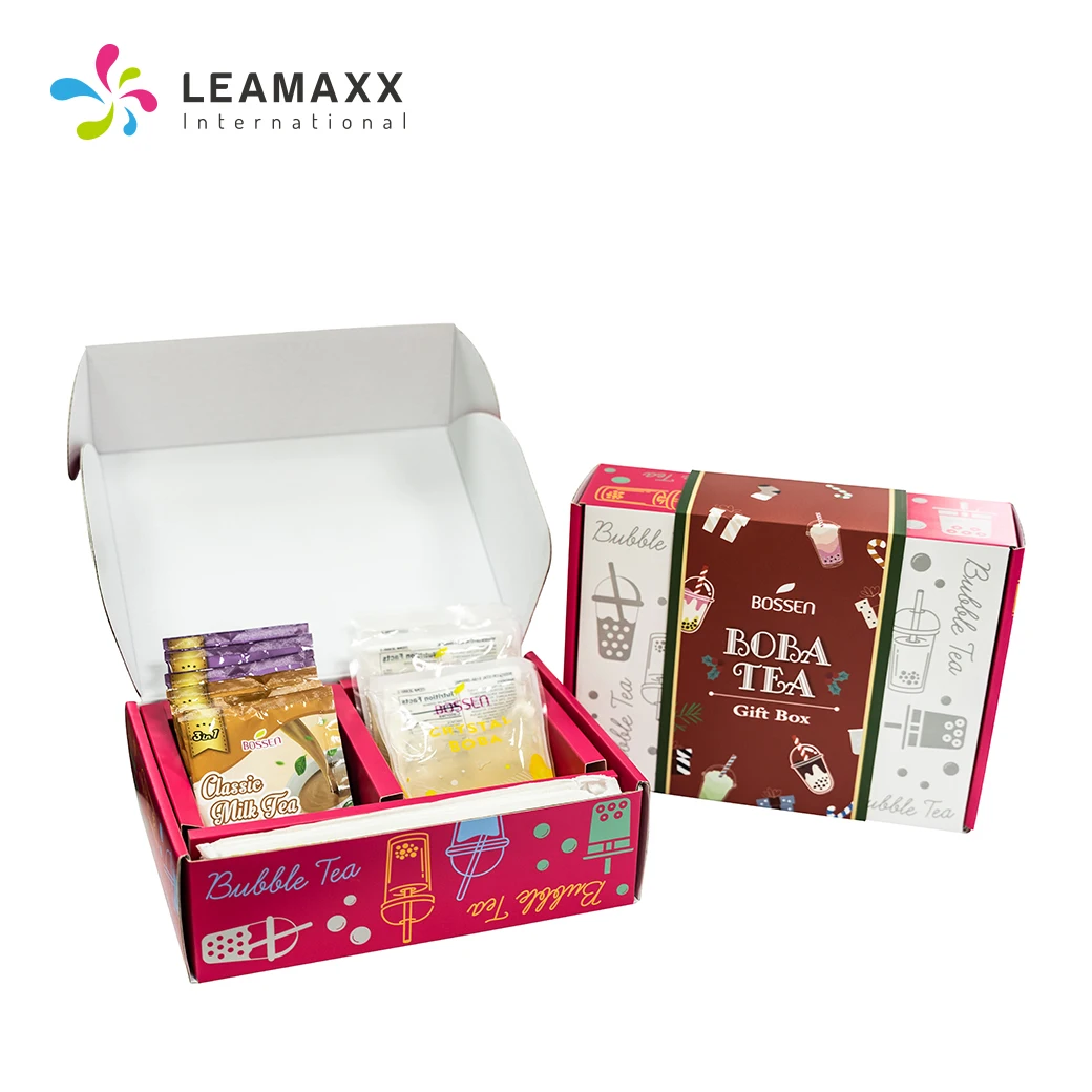 Тайваньский новый продукт DIY пузырьки Tapioca жемчужный молочный чай Boba Taro набор для молока и чая поставка 6 порций доступны индивидуальные принты