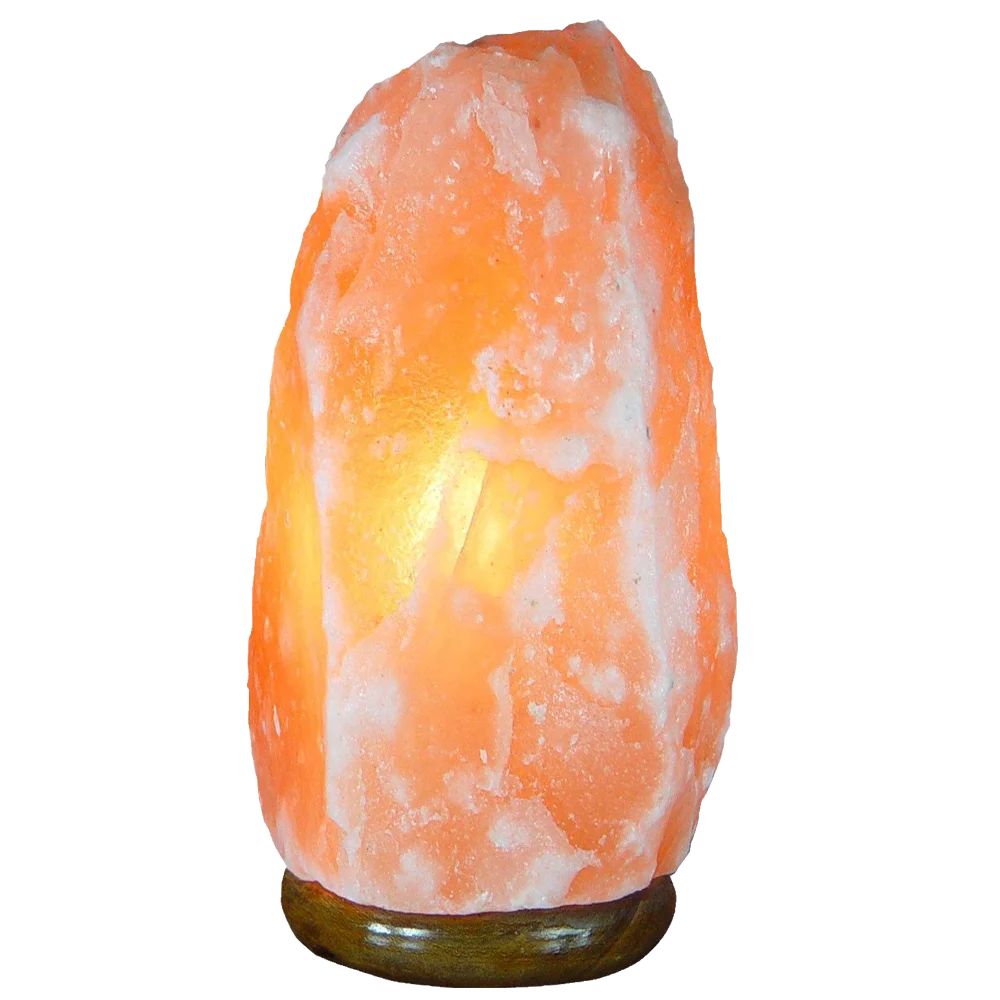 Himalayan Salt Natural Lamp Hand made Air Purification and Home / Bedroom Decoration