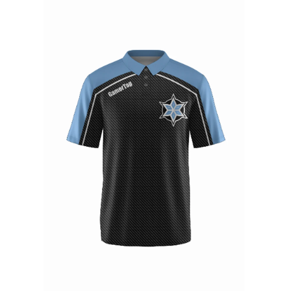 Custom Short-sleeve esports sublimation esport uniform esports jersey gaming shirts 2021