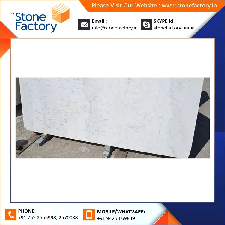  Banswara белая мраморная столешница плита поставка оптом из Индии