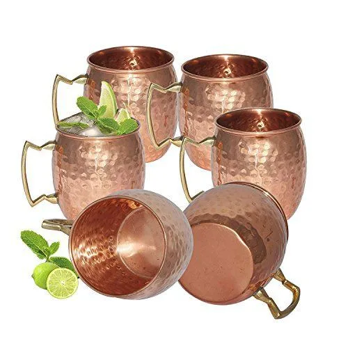 Custom Shape Beer Drinking handcrafted moscow mule copper mugs mini moscow mule copper mugs copper mugs