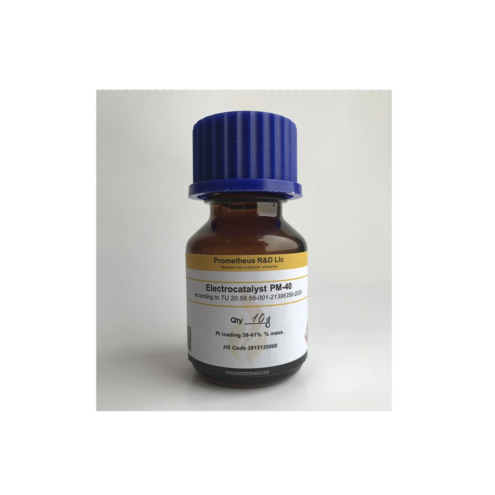 Top quality platinum on carbon 40% chemical catalyst for PEM fuel cells