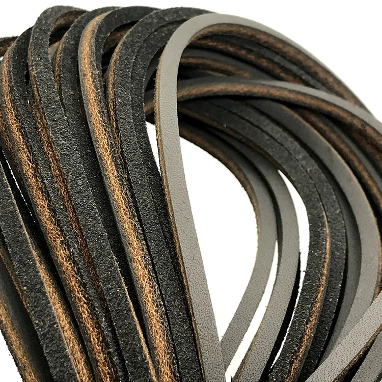 Manufacturing Wholesale custom made shoe laces leather