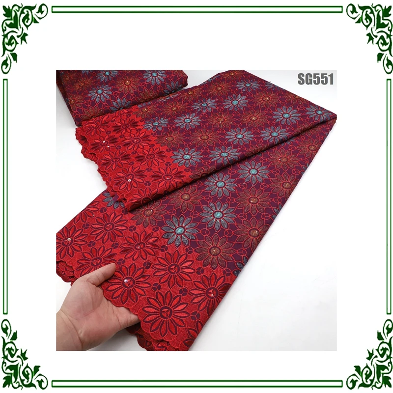 Wholesale Popular Dress 100% Cotton Swiss Lace Fabric For Women/Swiss Lace Fabric French/ Swiss Lace Fabric African