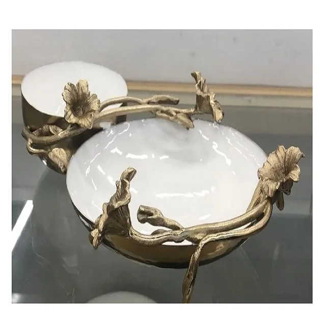 Хороший дизайн латунные декоративные чаши золотого цвета с подставкой для швабры по оптовым ценам