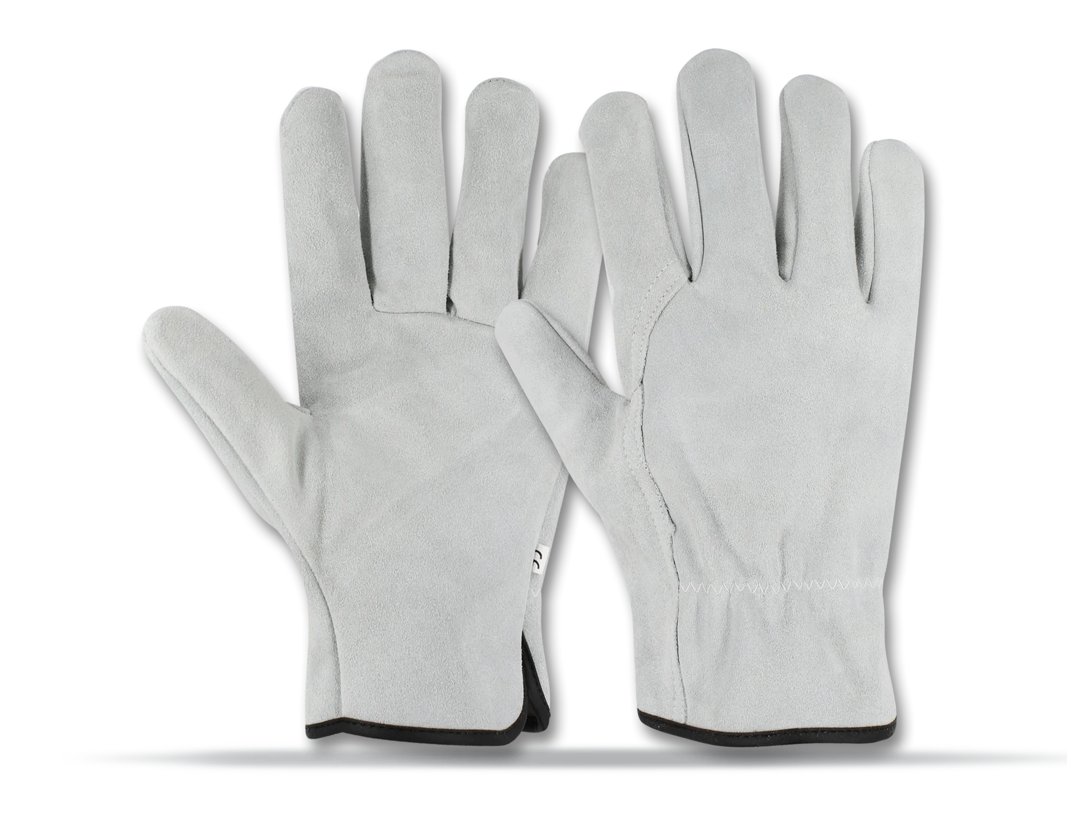 Hand Protective Working Driver Gloves Factory Hot Sale Split Leather for Construction and Heavy Duty Industries