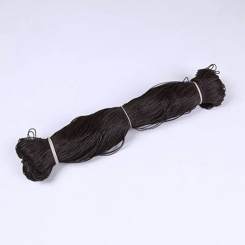 Wholesale Custom Rope Braided Accessories Cord Draw Cords for Hoodie Cotton Silicone Twisted strap Polyester