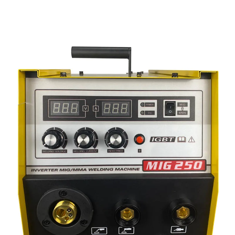 Mig 250 welder gas welding machine MIG MAG MMA 15.0KGS wire spool 0.8/1.0mm diameter wire