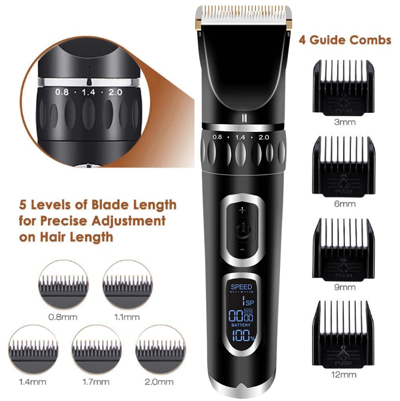 Top Selling Cordless Small Hair 3 in 1 Grooming Sale Dog Clippers Cordless Professional