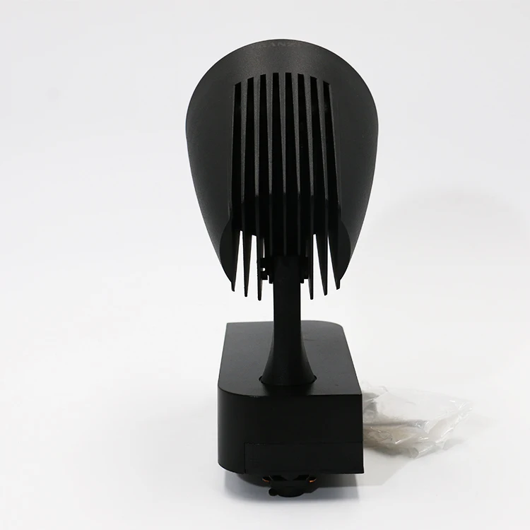 High CRI Focus Spot Lights Fixture Adjustable 3 Phase Track Rail System Surface Mounted LED Track Lighting